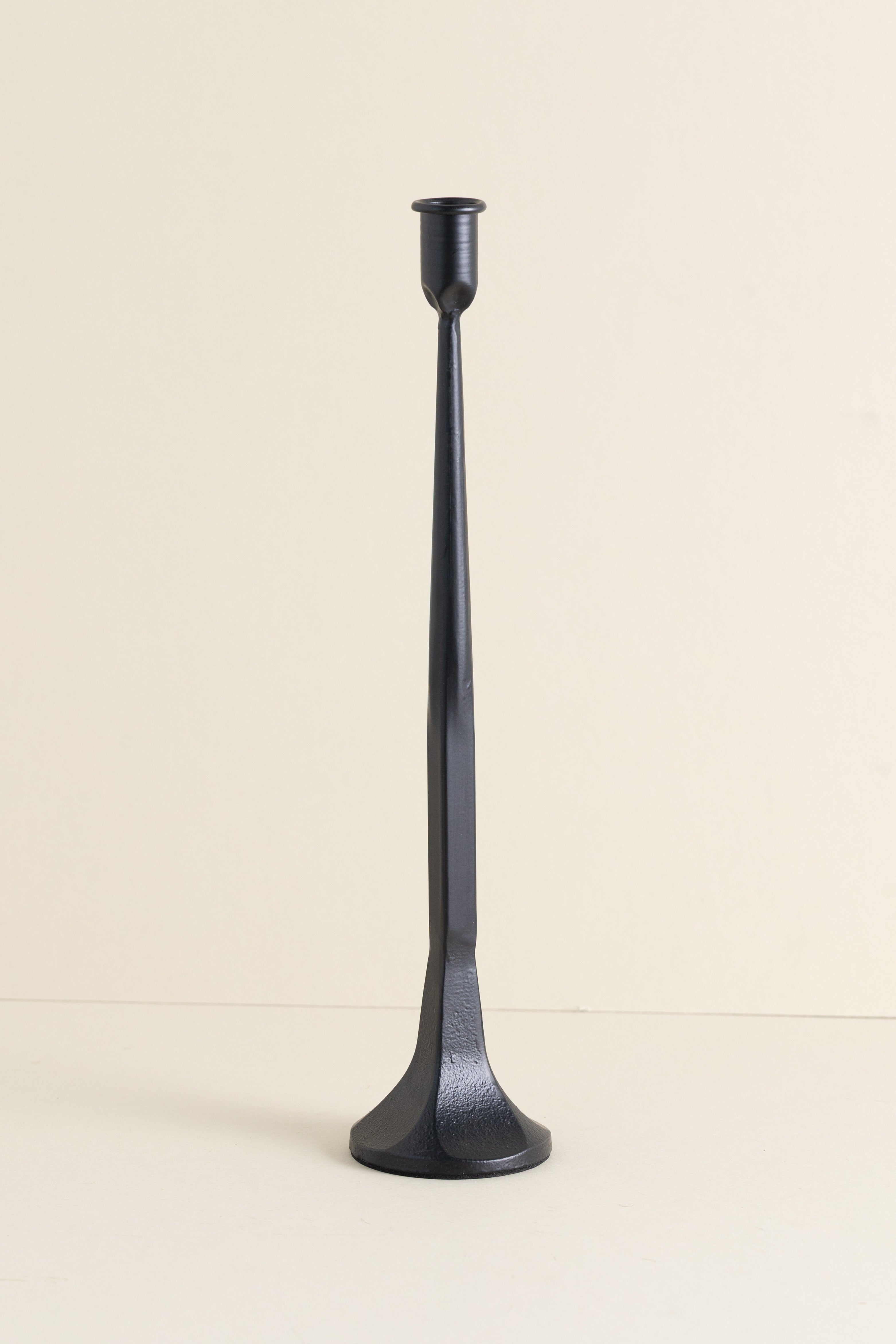 Black Iron Candlesticks