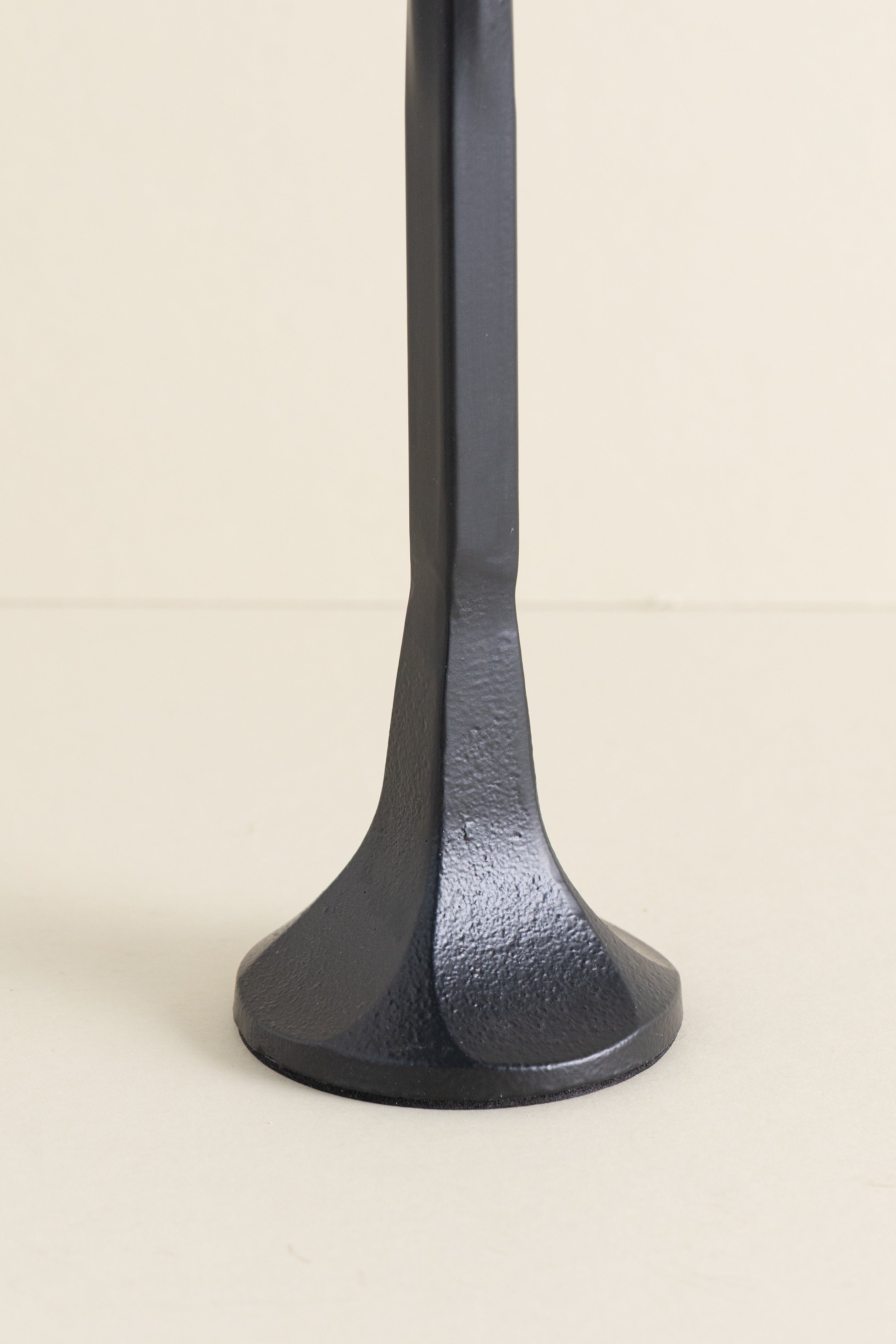 Black Iron Candlesticks