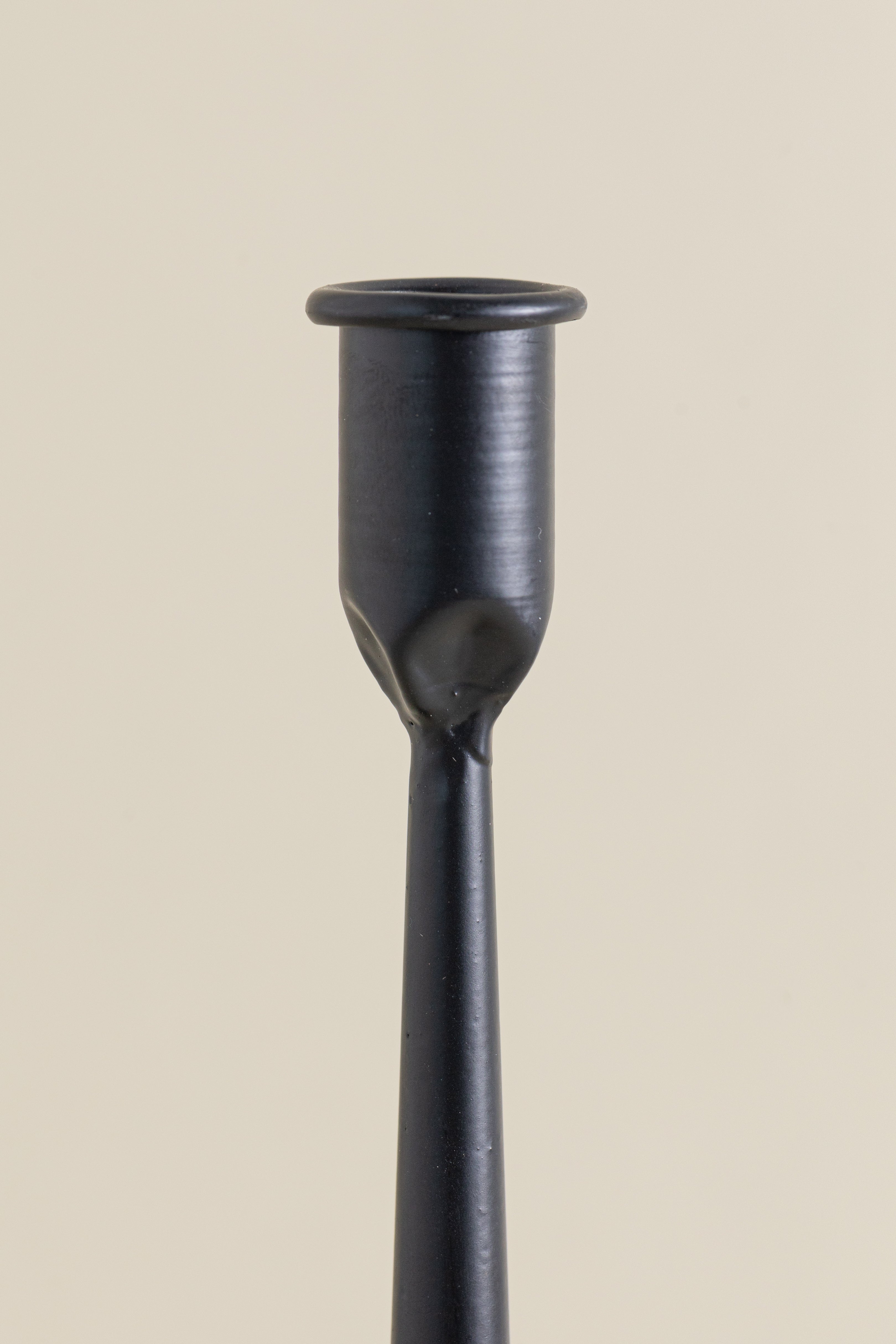 Black Iron Candlesticks