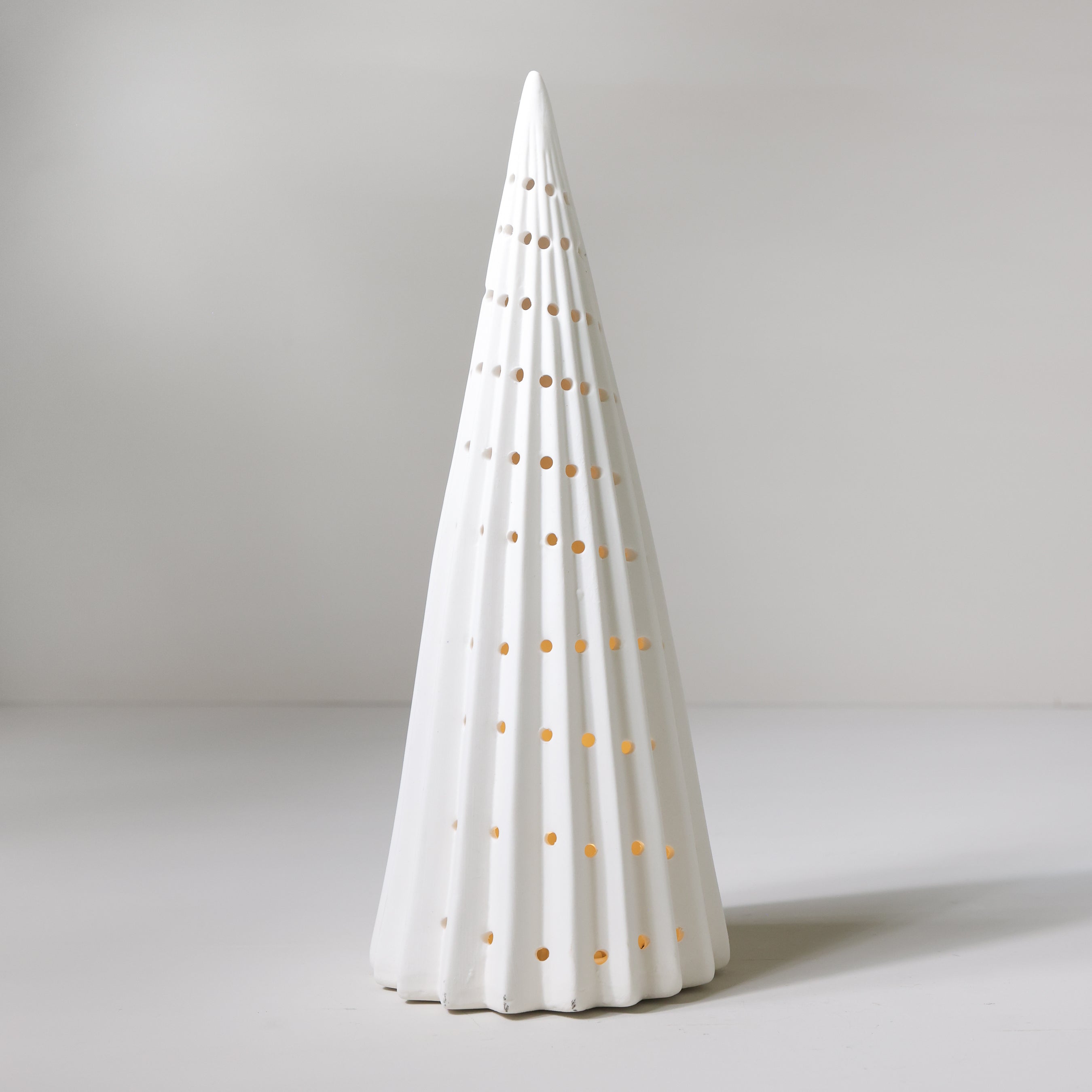 Matte White Lighted Trees