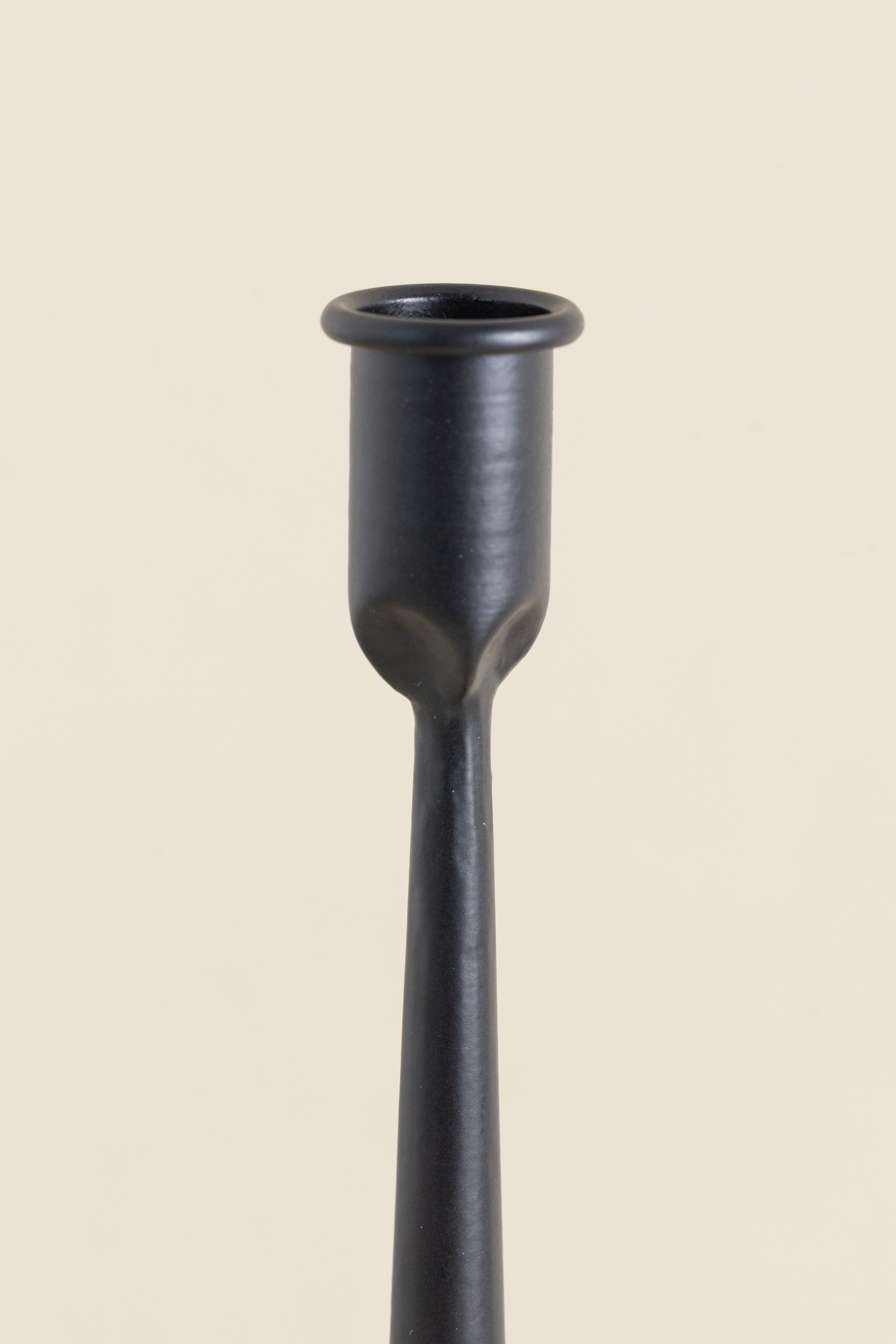 Black Iron Candlesticks