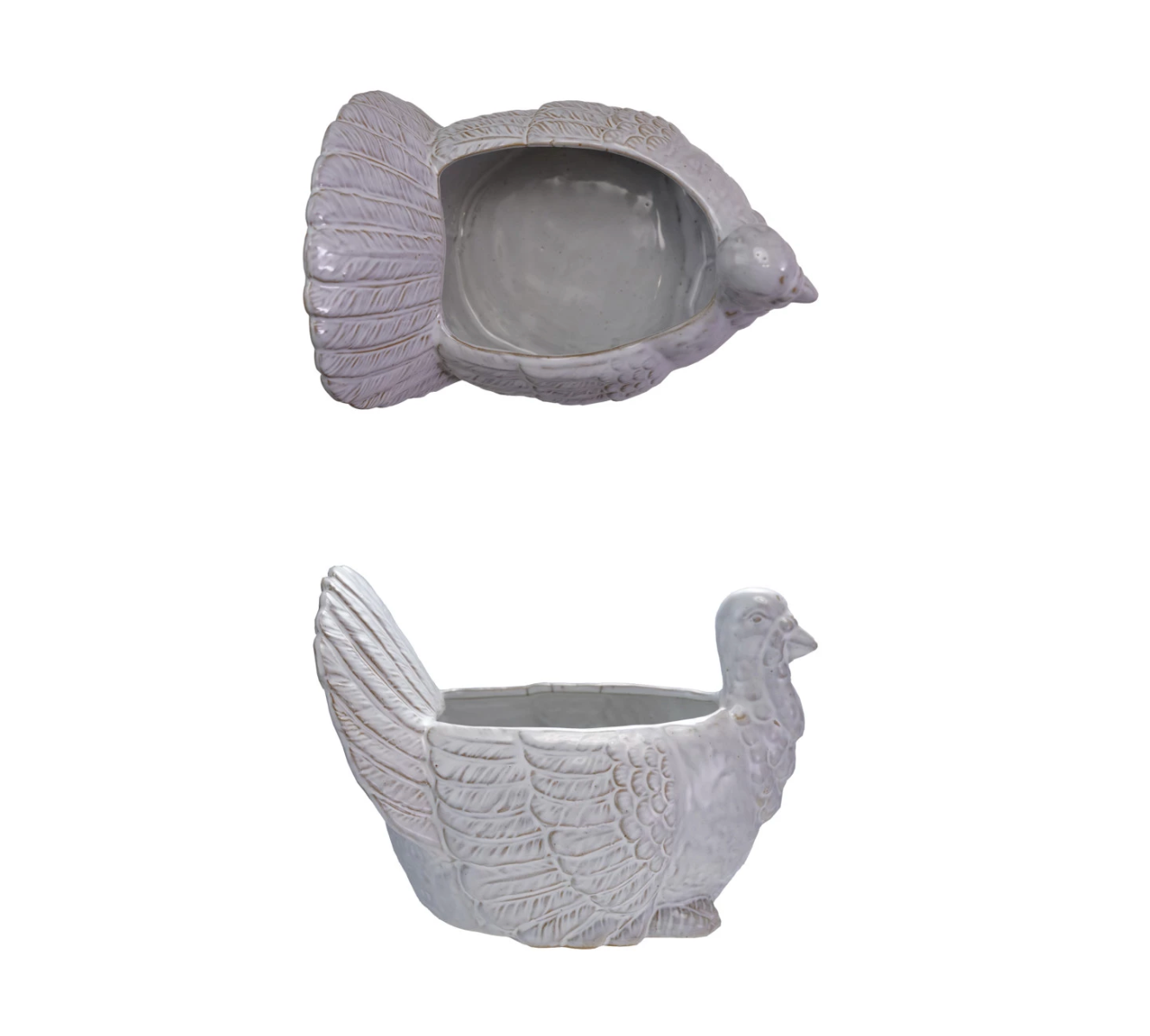 Stoneware Turkey Bowl