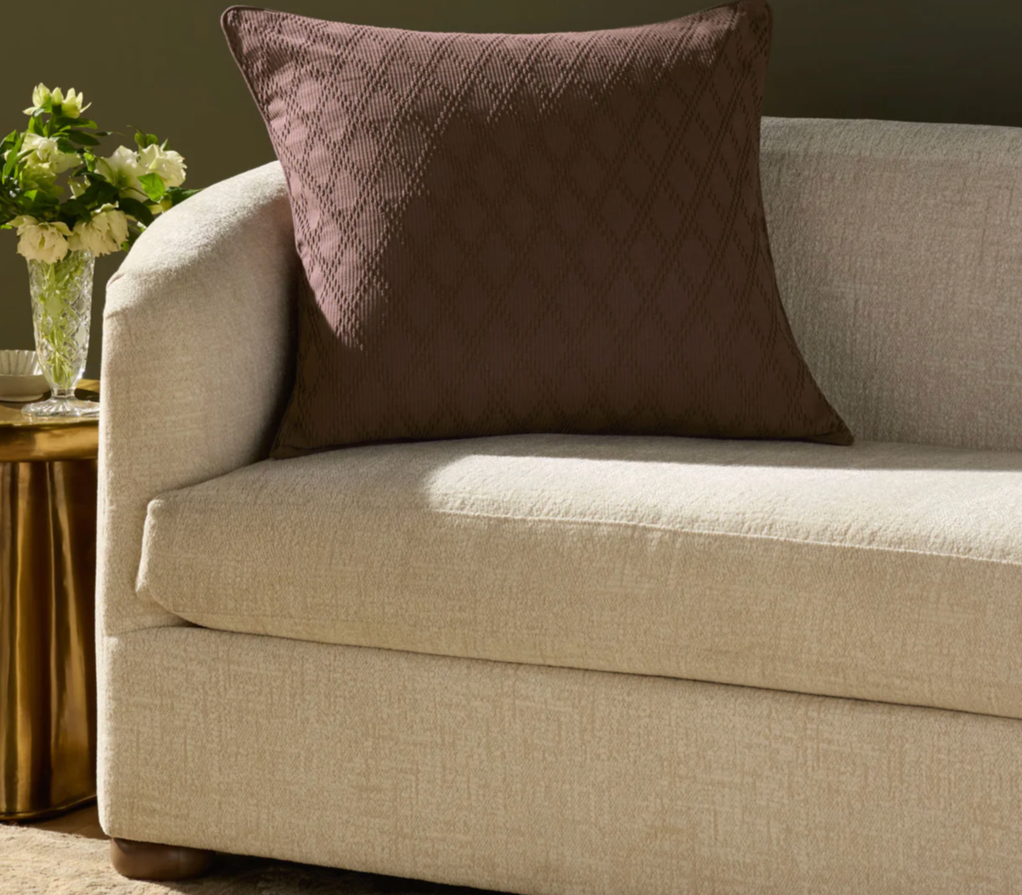 26" Pillow Brown