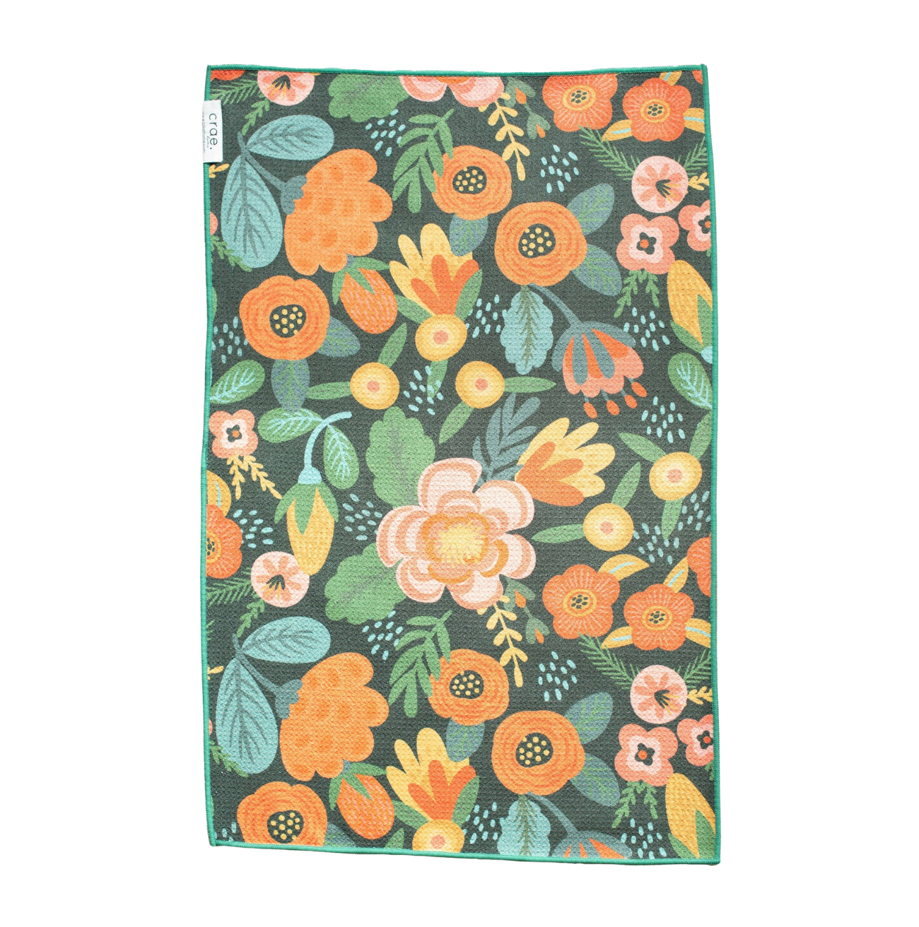 Olive Gardenia: Reversible Hand Towel