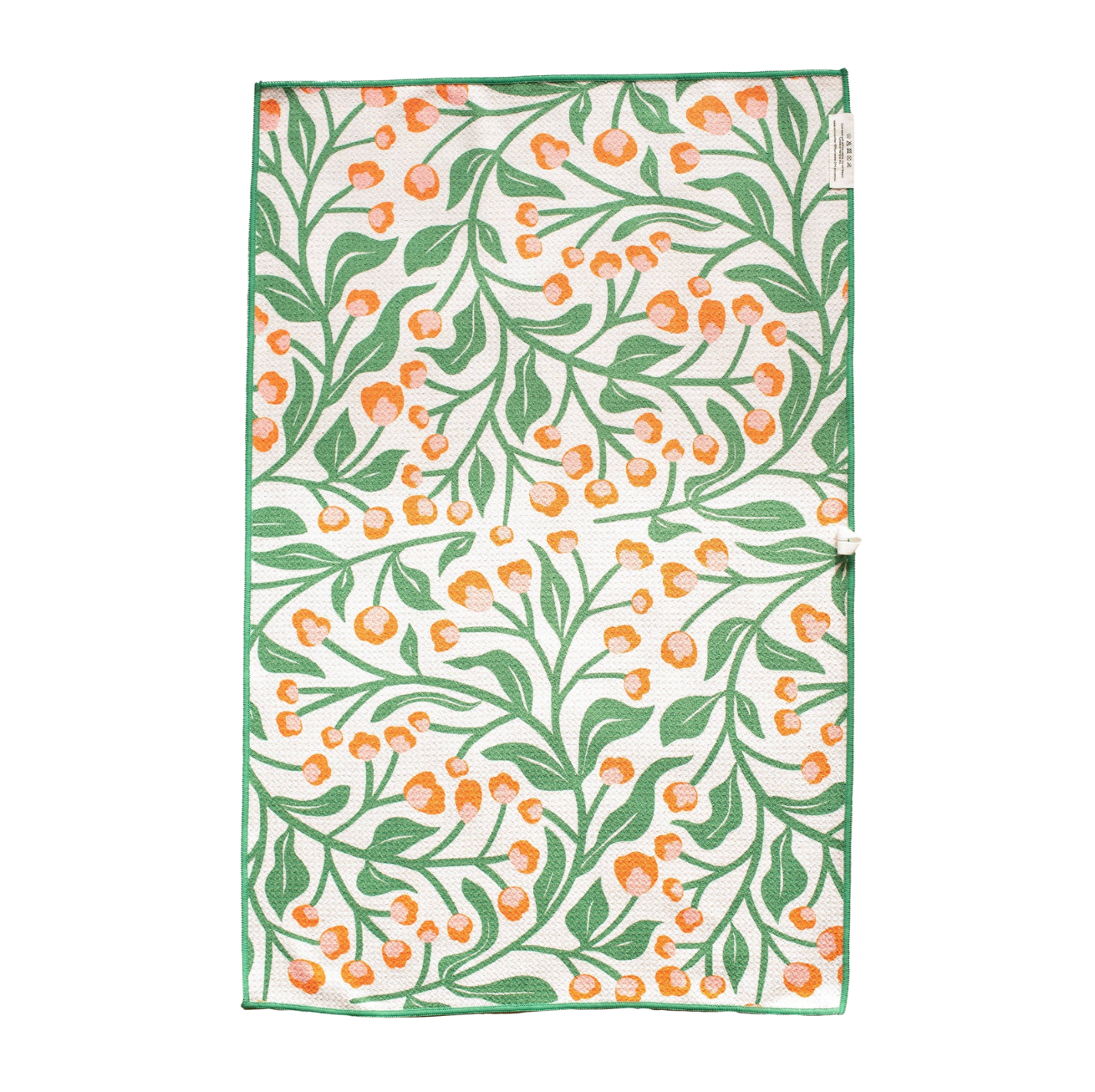 Olive Gardenia: Reversible Hand Towel