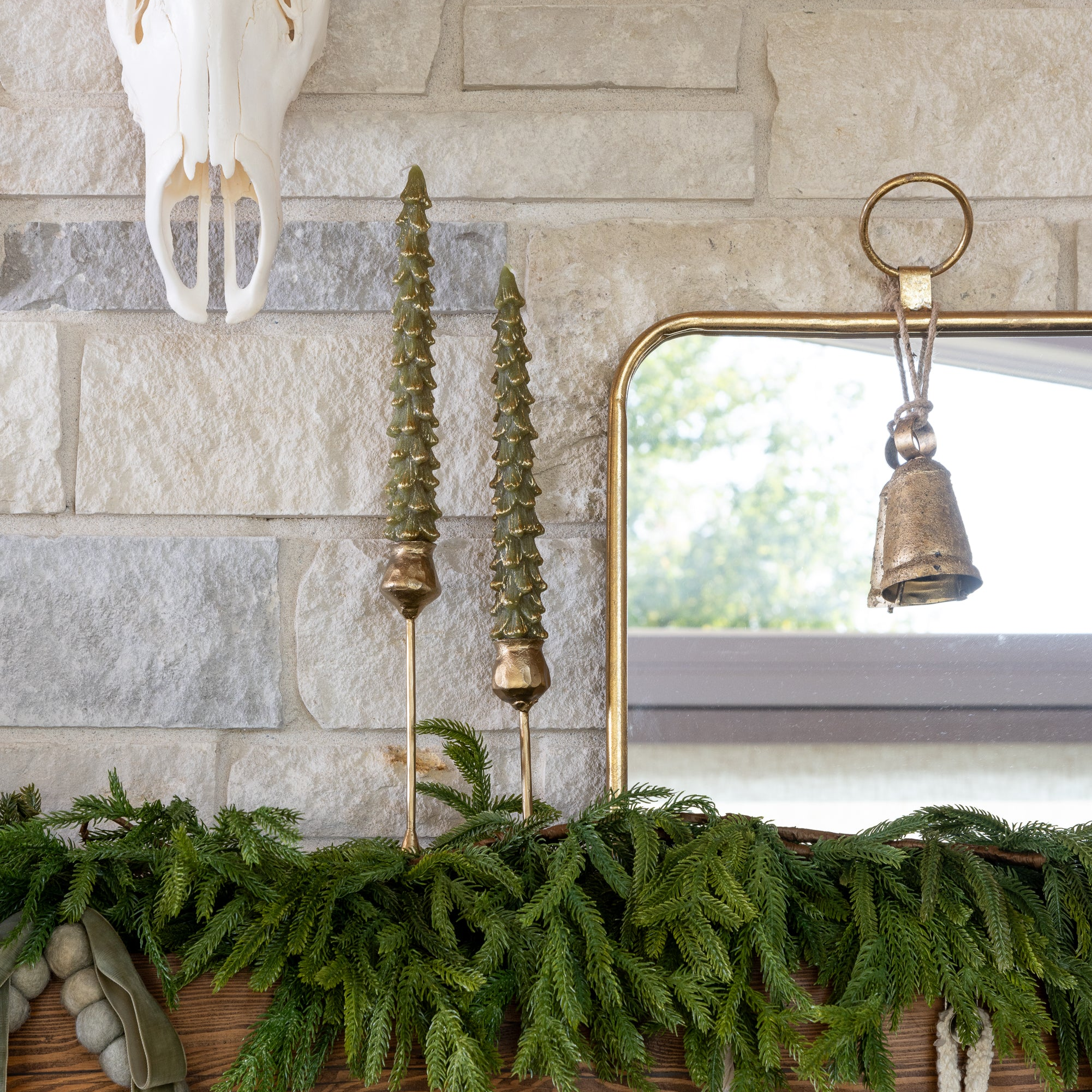 Hand-Forge Gold Candlesticks