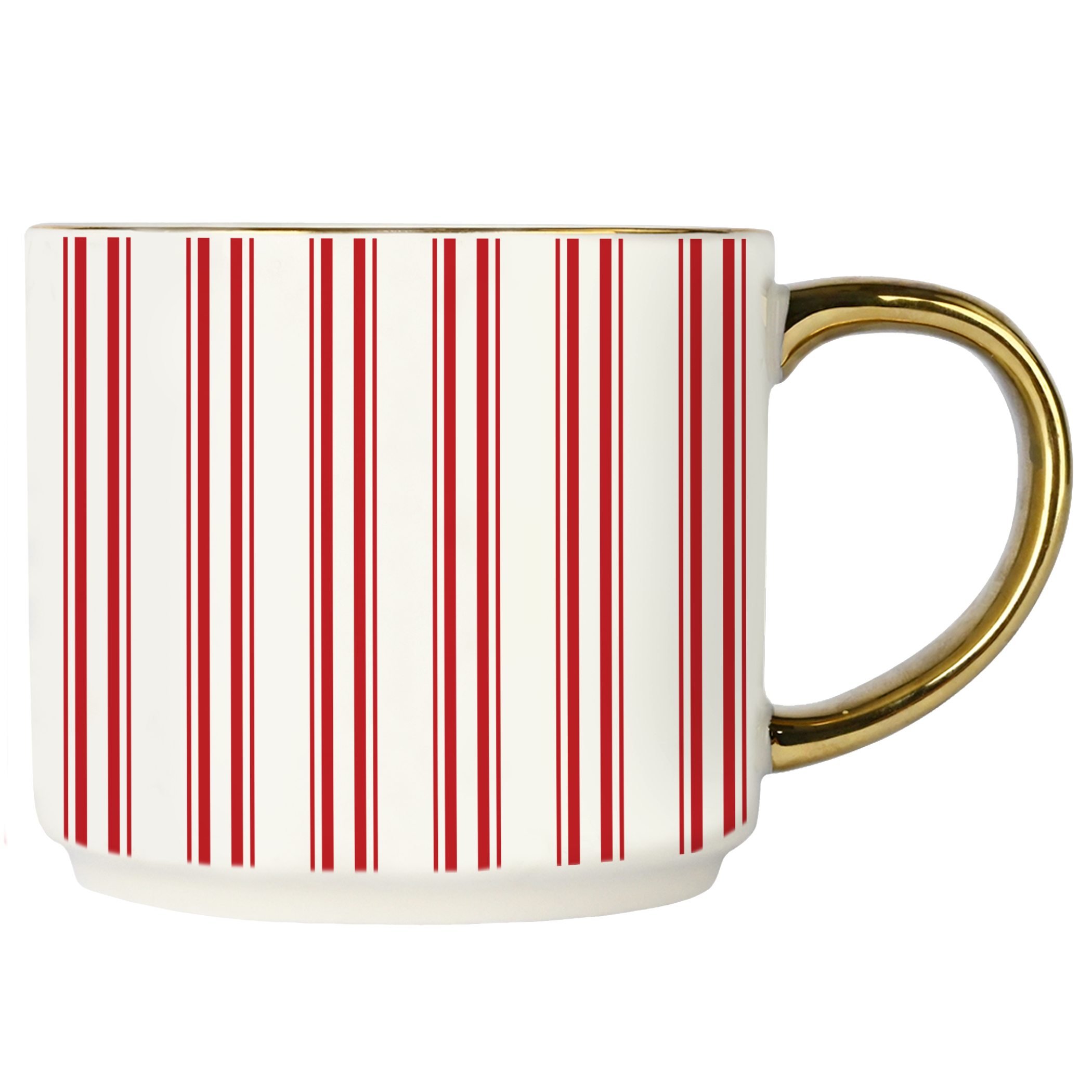 Red Stripe Coffee Mug