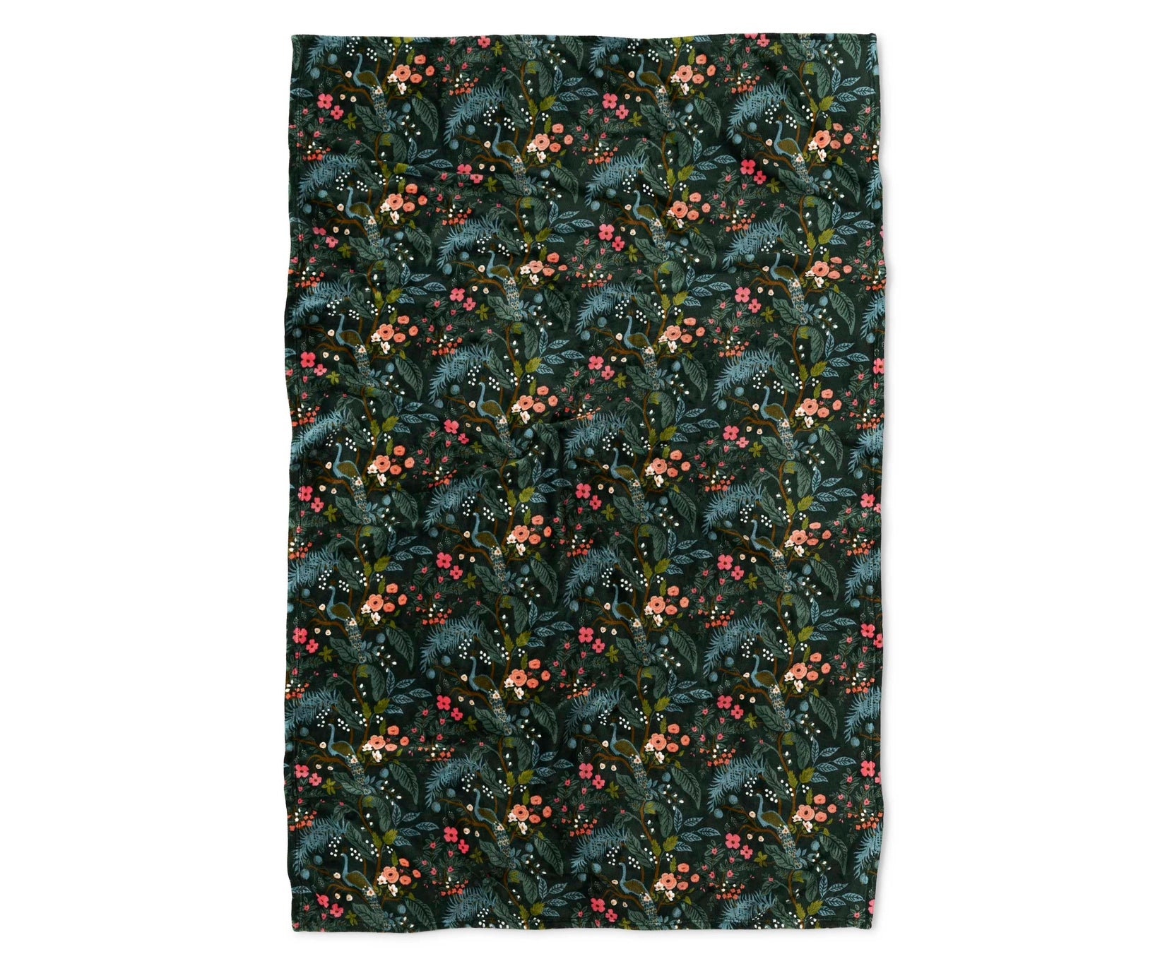 Peacock Fleece Blanket
