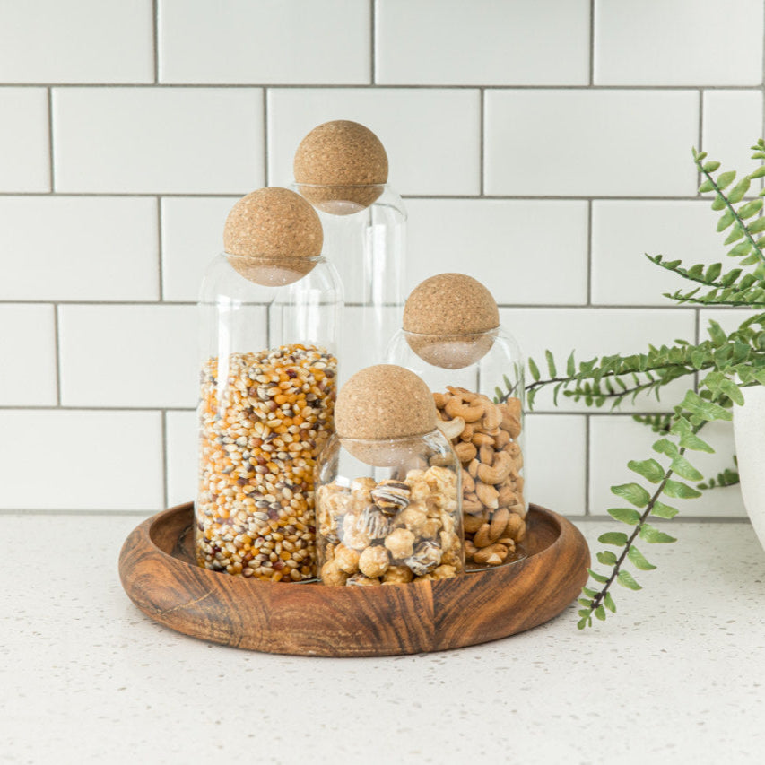 Ball Topped Canisters