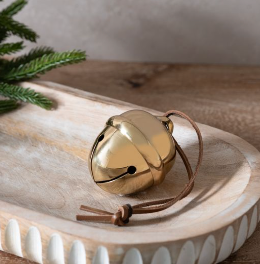 2" Gold Sleigh Bell