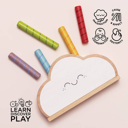 Rainbow Cloud Pop-up Toy