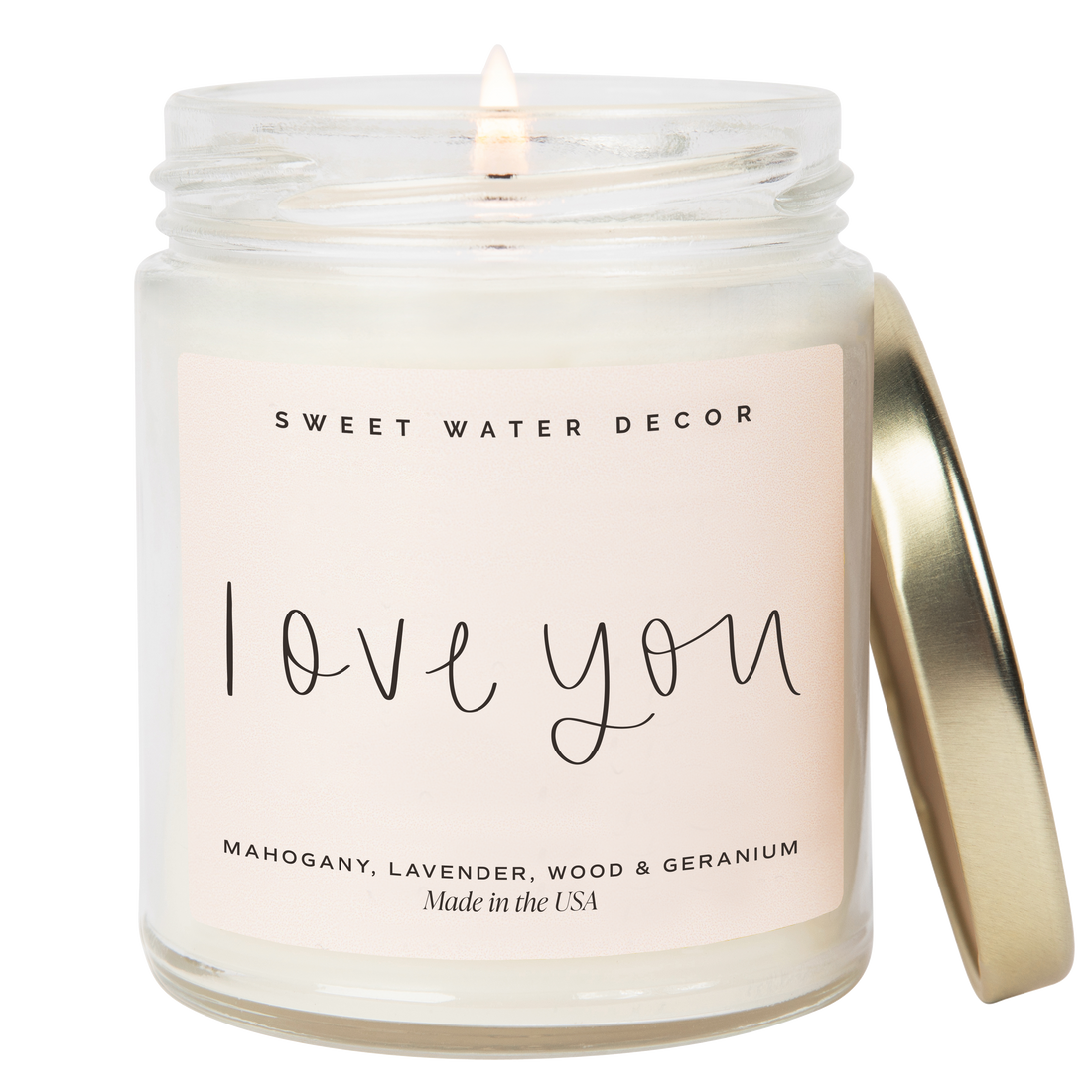 Love You 9 oz Soy Candle