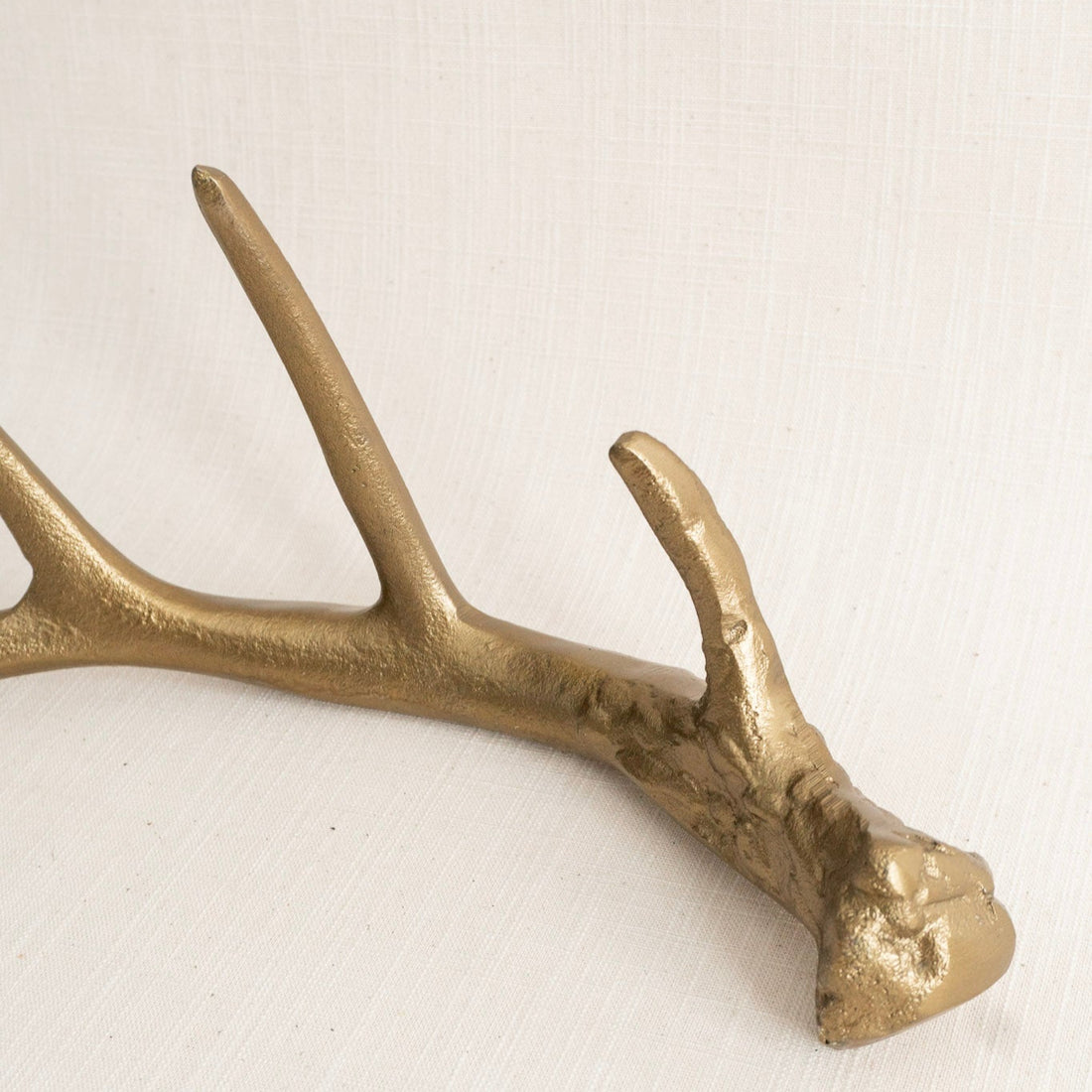 Gold Antler Decor