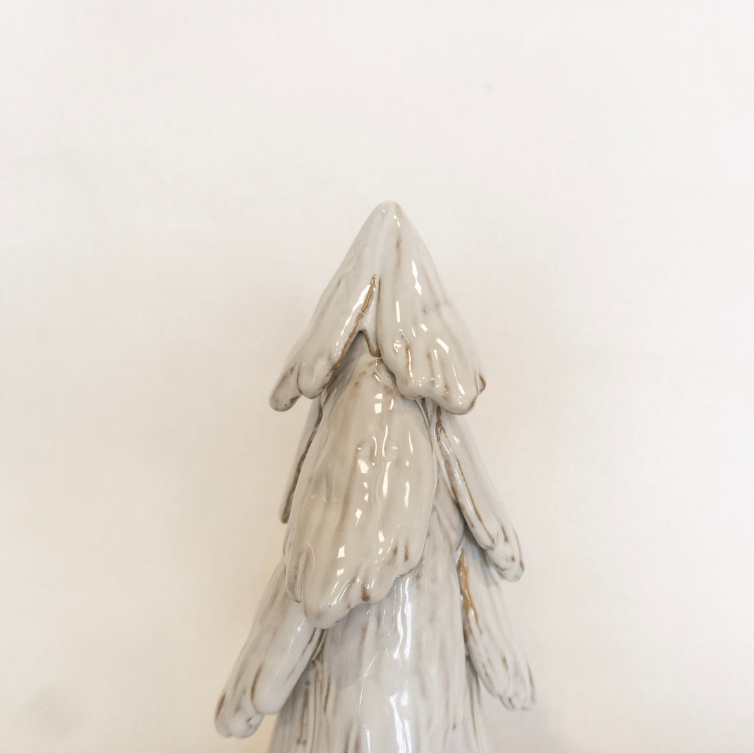 White Stoneware Tree Set
