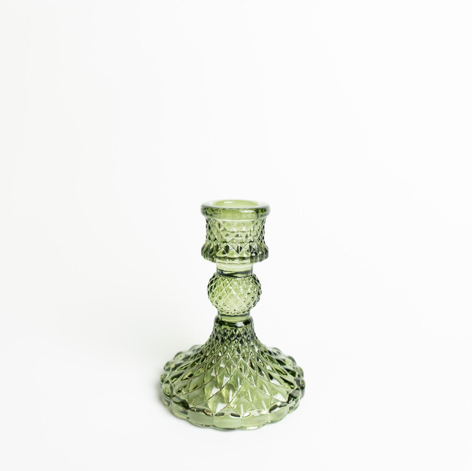 Gillian Candlestick Green