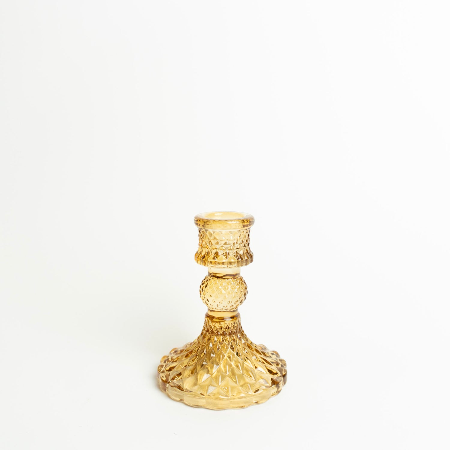 Gillian Candlestick Amber