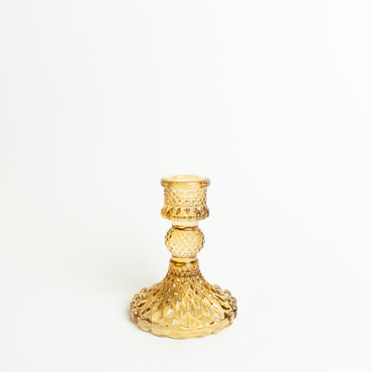 Gillian Candlestick Amber