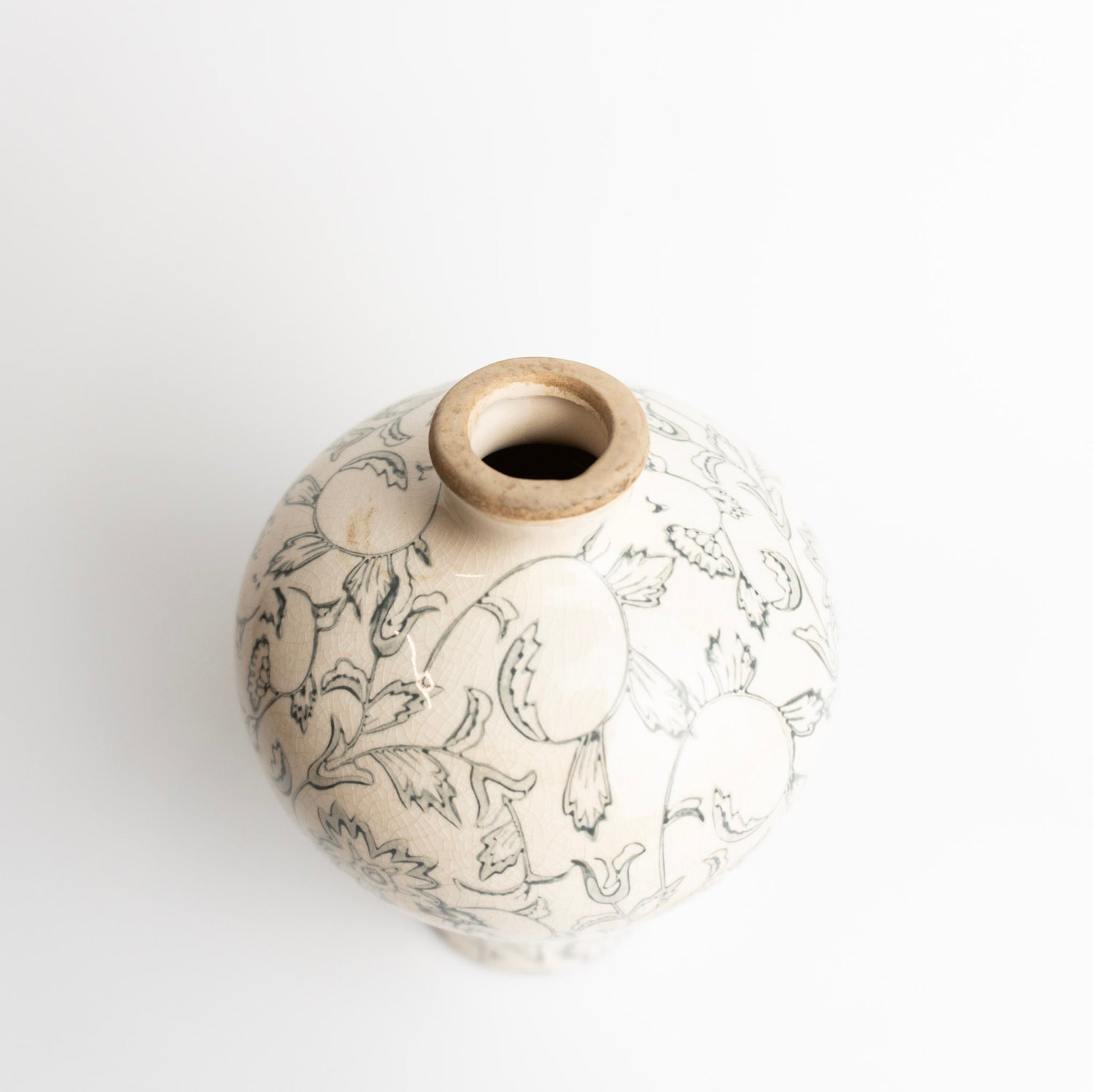 8" Heirloom Plum Vase