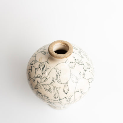 8" Heirloom Plum Vase