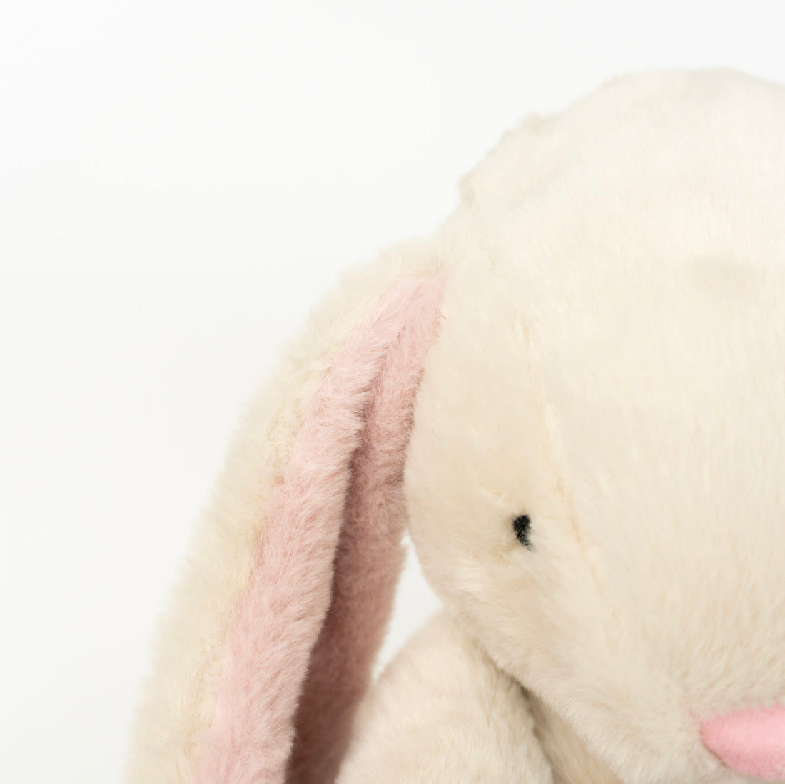 Sand &amp; Pink Plush Bunny