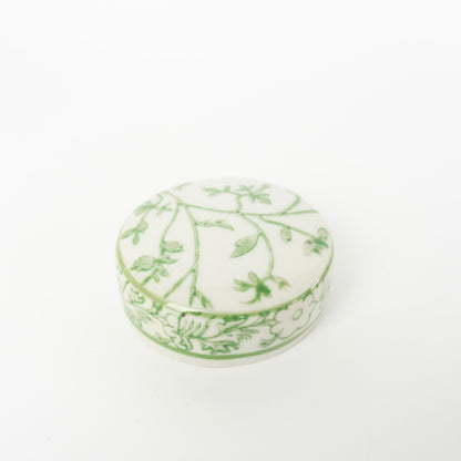 5.5" Green Vine Ginger Jar