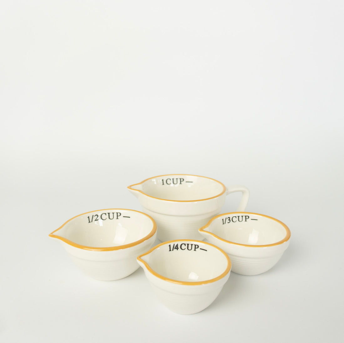 White Measuring Cups