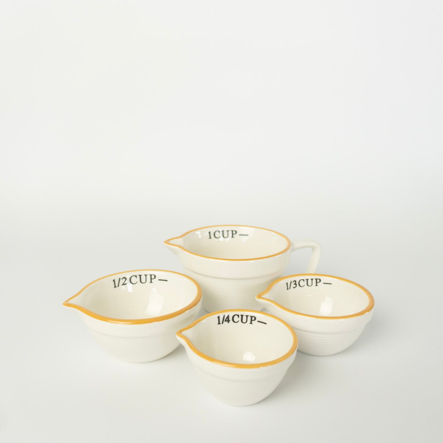 White Measuring Cups