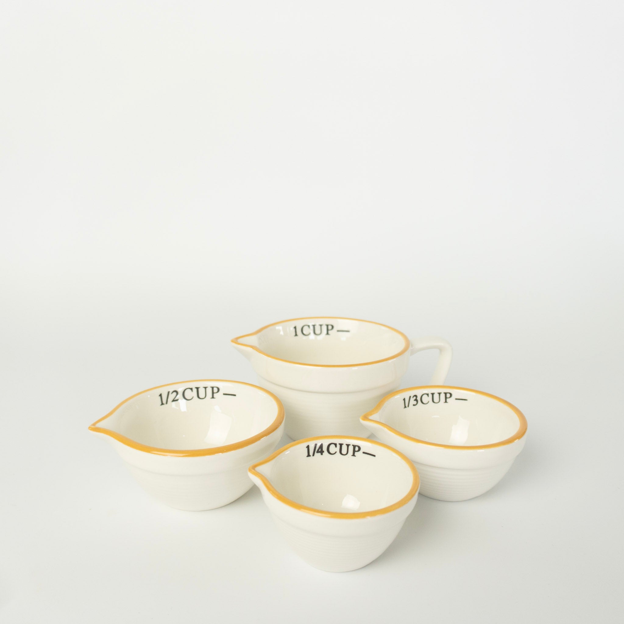 White Measuring Cups