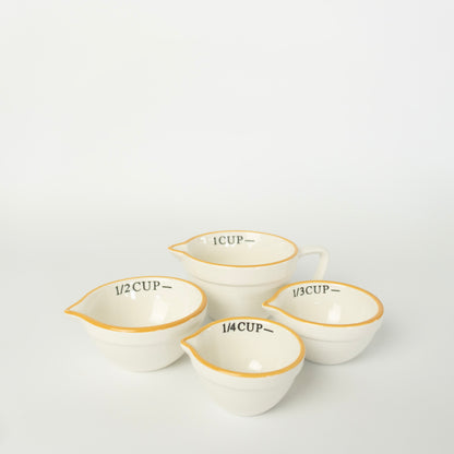 White Measuring Cups