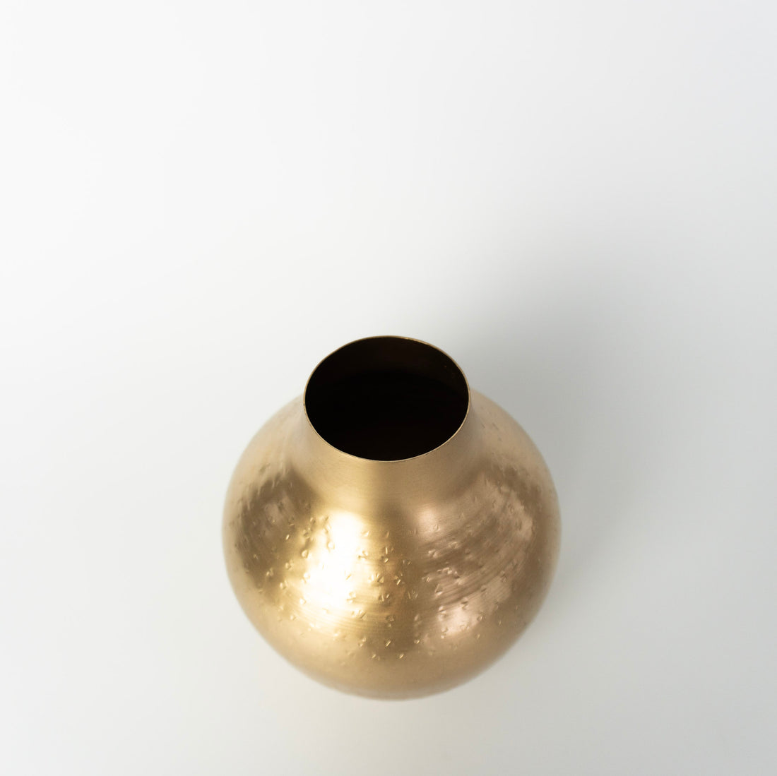 6" Brass Antique Vase