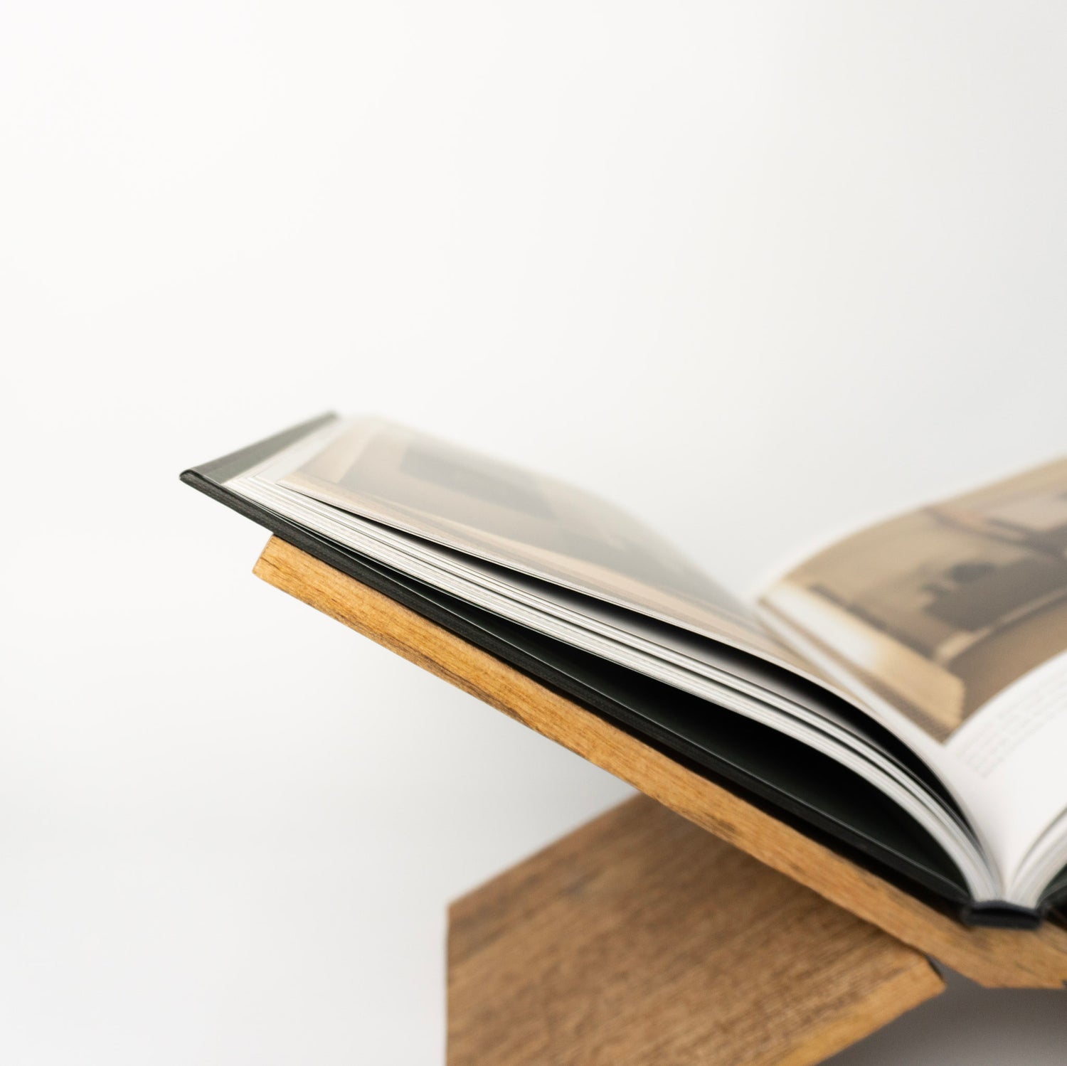 Natural Wood Magazine Holder