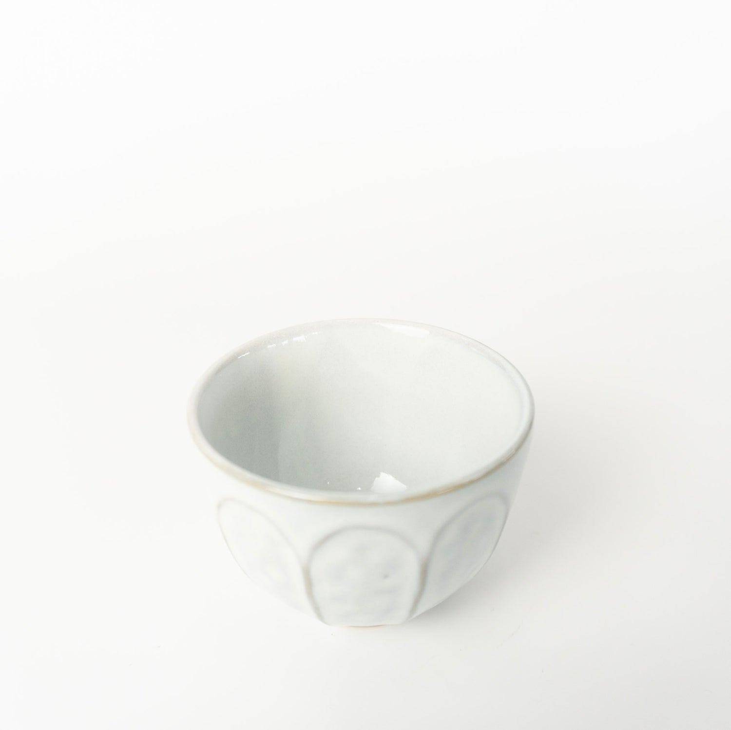 White Stoneware Bowl