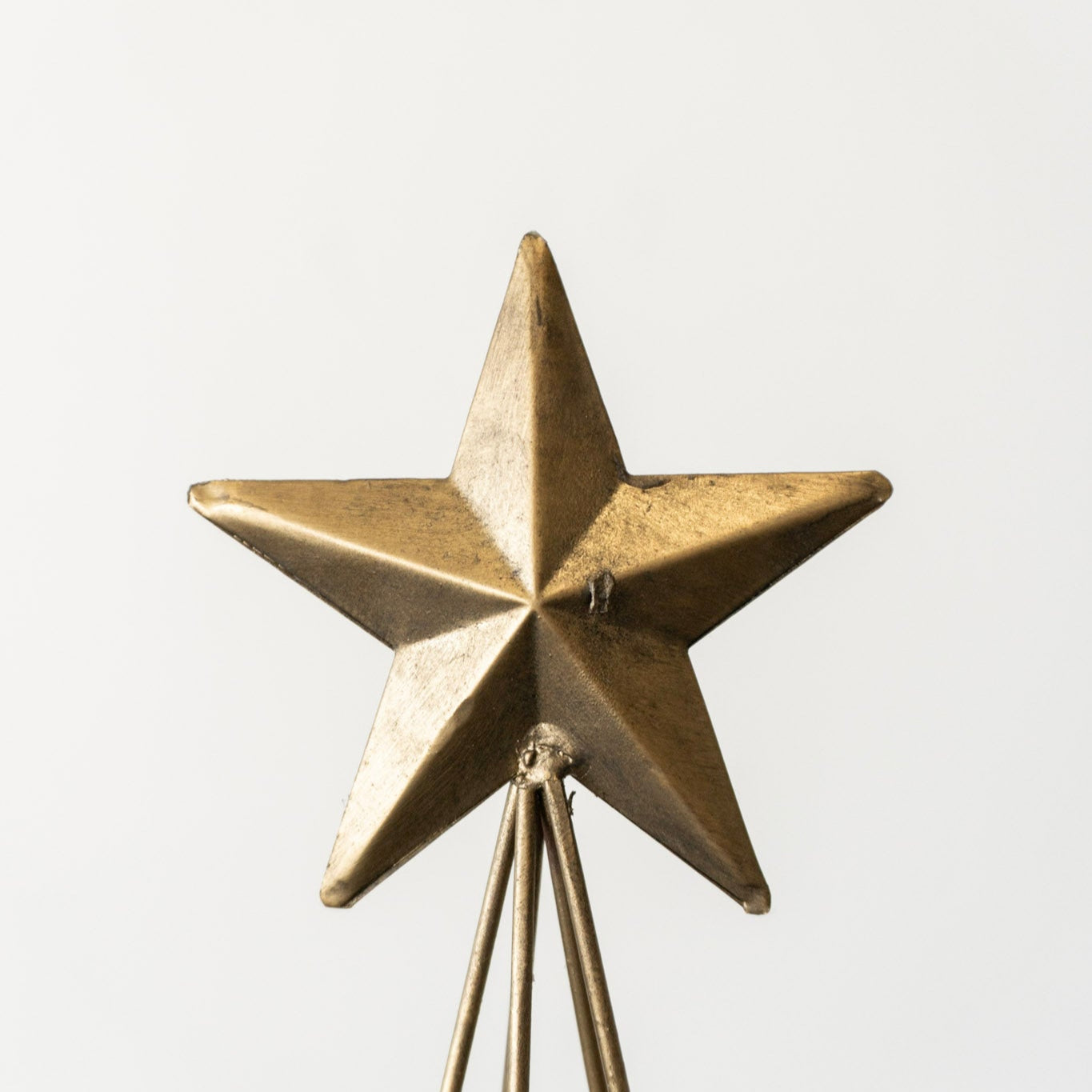 Metal Christmas Tree Card Holder