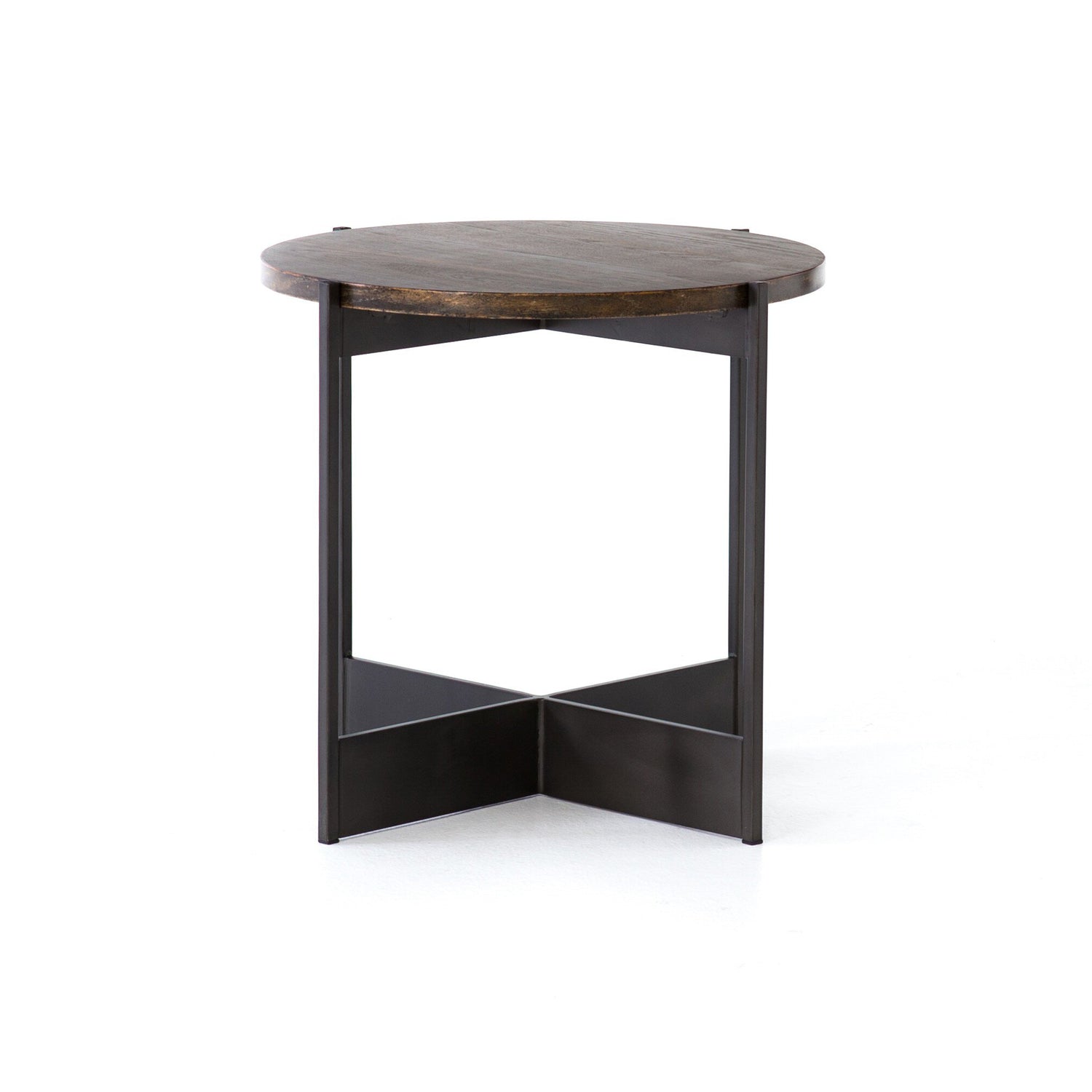 Shannon End Table - English Brown Oak Veneer