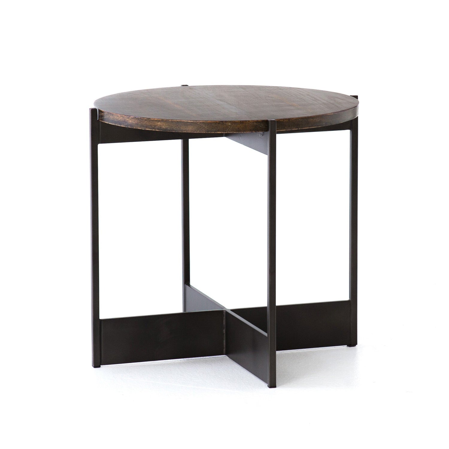 Shannon End Table - English Brown Oak Veneer