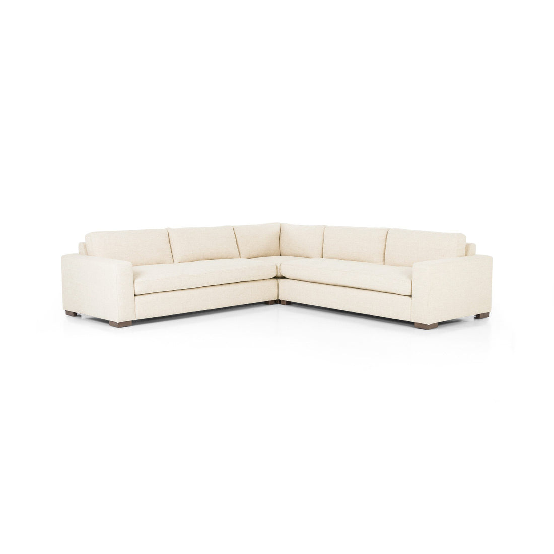 Boone 3-Piece Sectional - Thames Cream