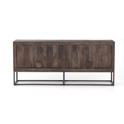 Kelby Sideboard - Carved Vintage Brown