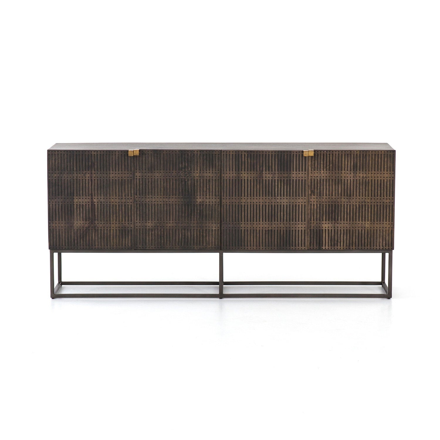 Kelby Sideboard - Carved Vintage Brown