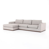 Colt 2-Piece Sectional - Aldred Silver | ready to ship!