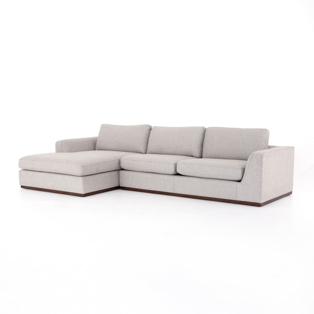 Colt 2-Piece Sectional - Aldred Silver