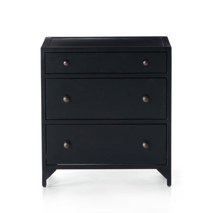 Belmont Storage Nightstand - Black