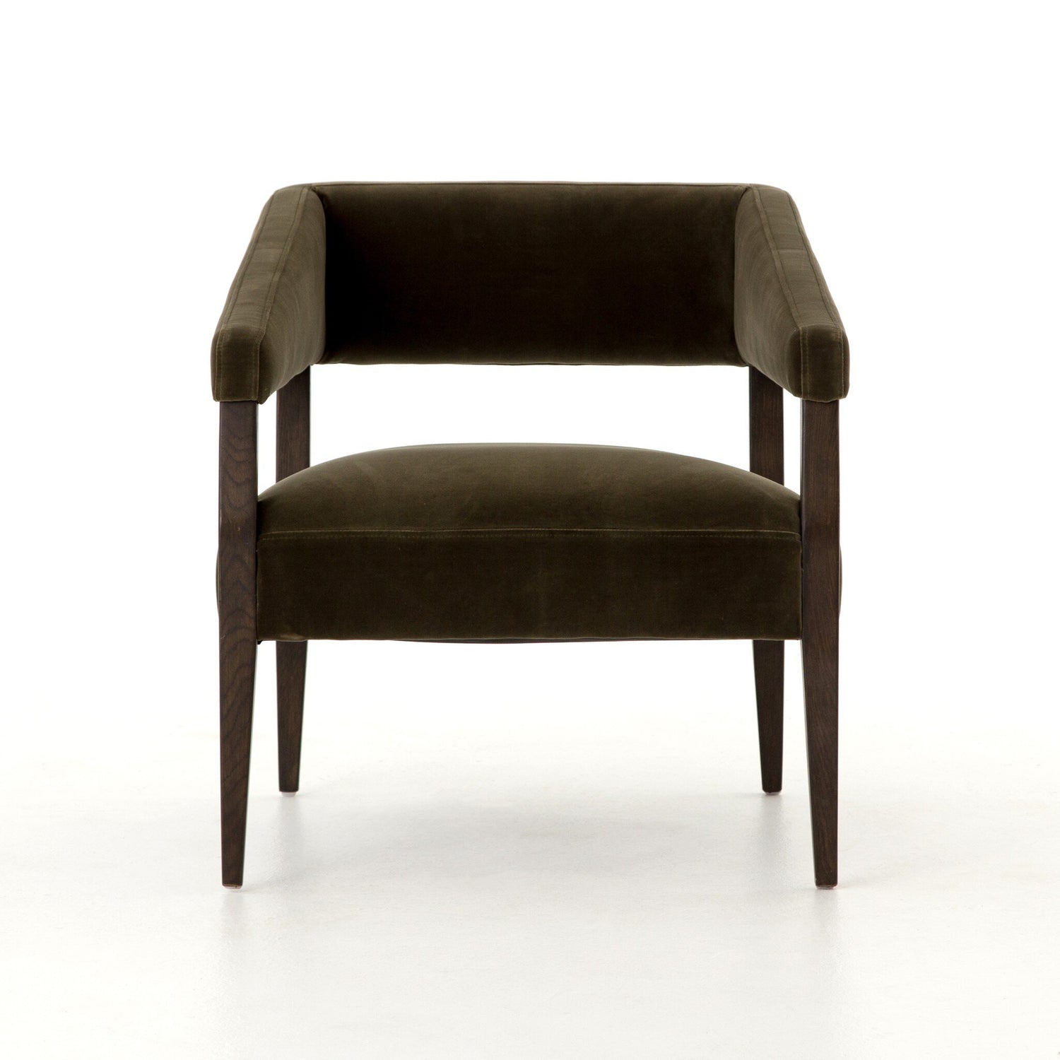 Gary Club Chair - Surrey Olive