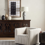 Augustine Swivel Chair - Dover Crescent | ready to ship!