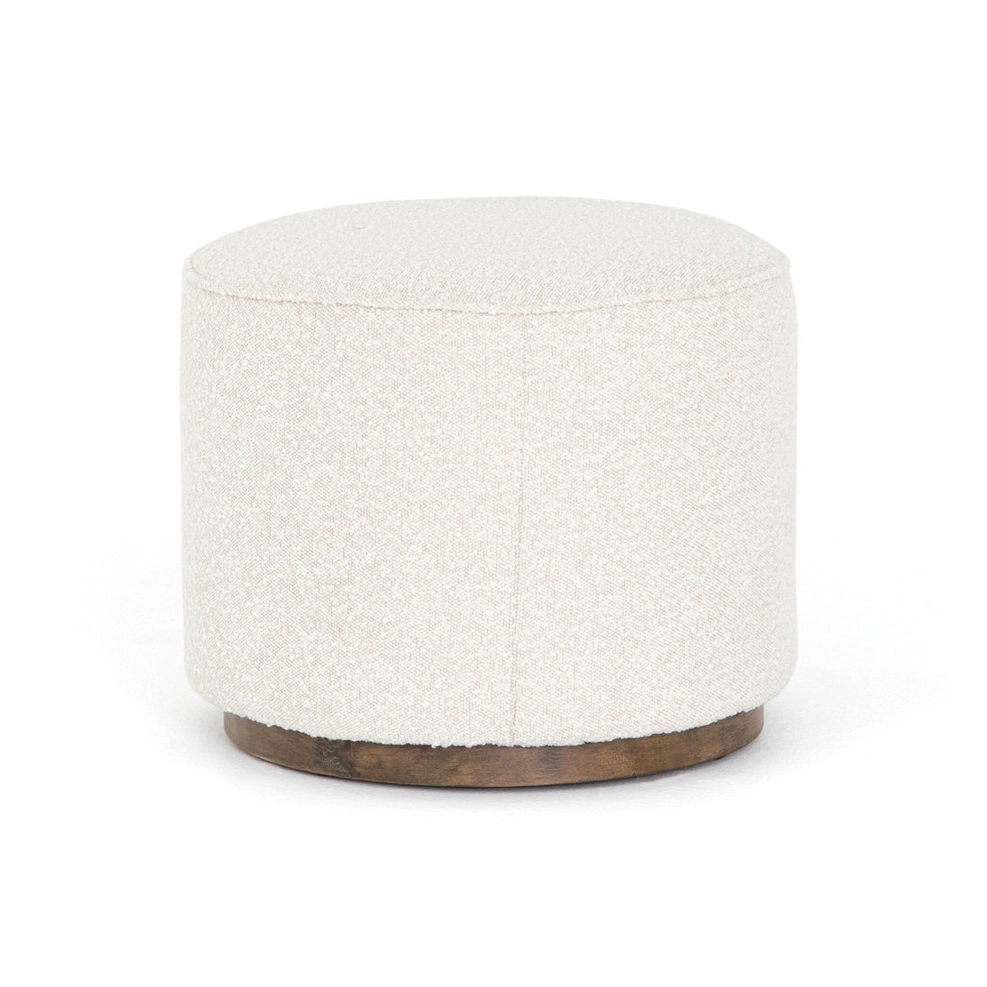 Sinclair Round Ottoman - Knoll Natural