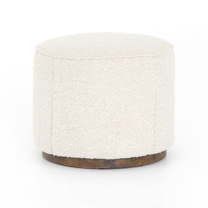 Sinclair Round Ottoman - Knoll Natural