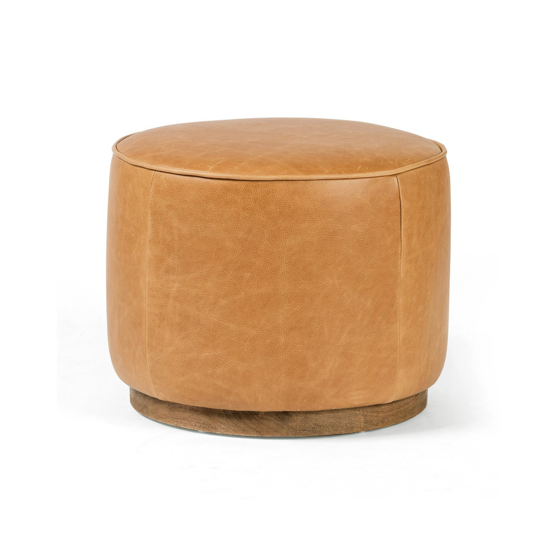 Sinclair Round Ottoman - Palermo Butterscotch