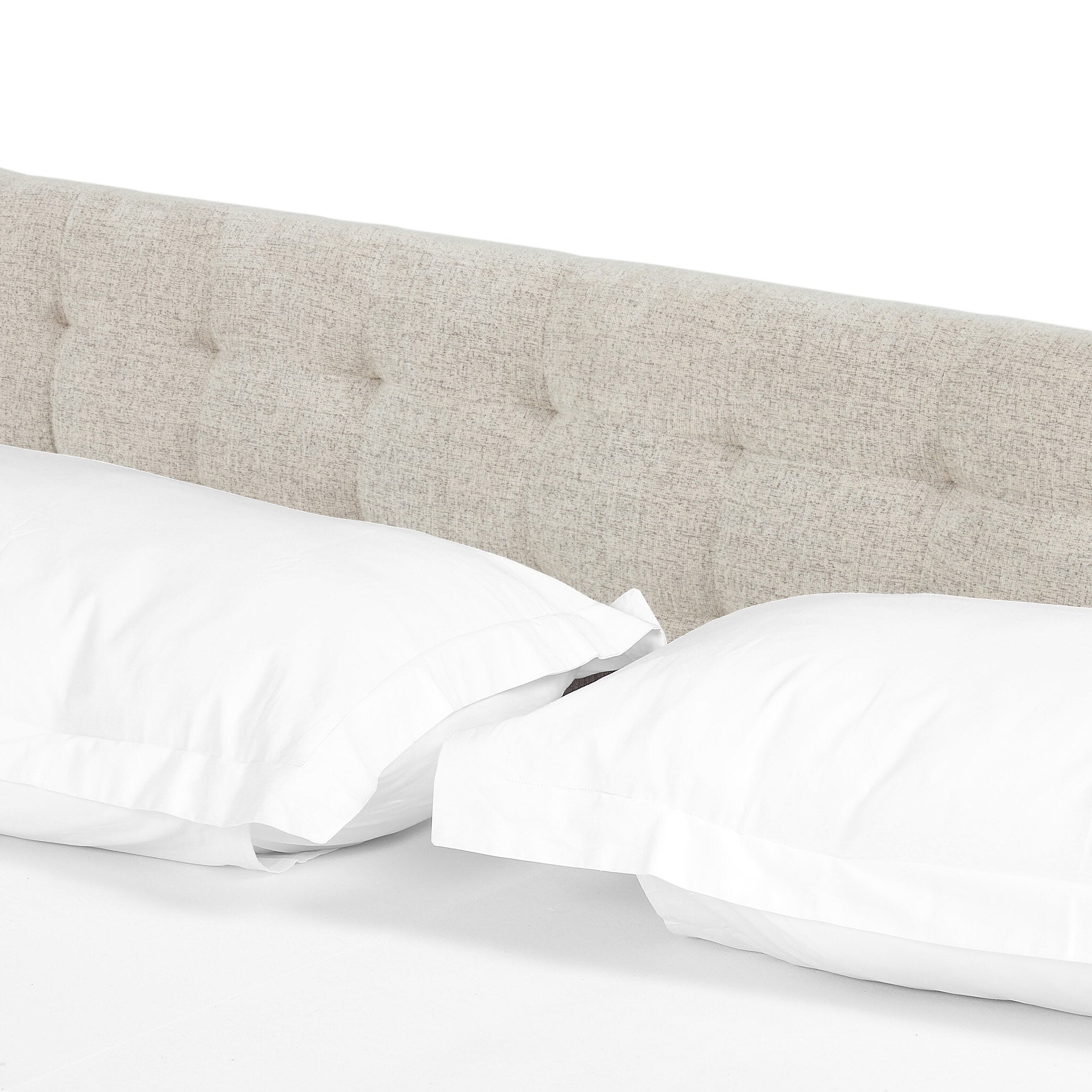 Newhall Bed - 55&quot; - Plushtone Linen