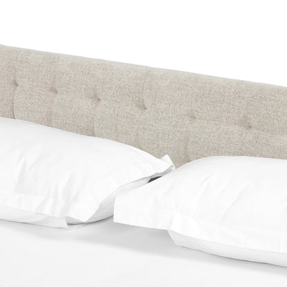 Newhall Bed - 55&quot; - Plushtone Linen