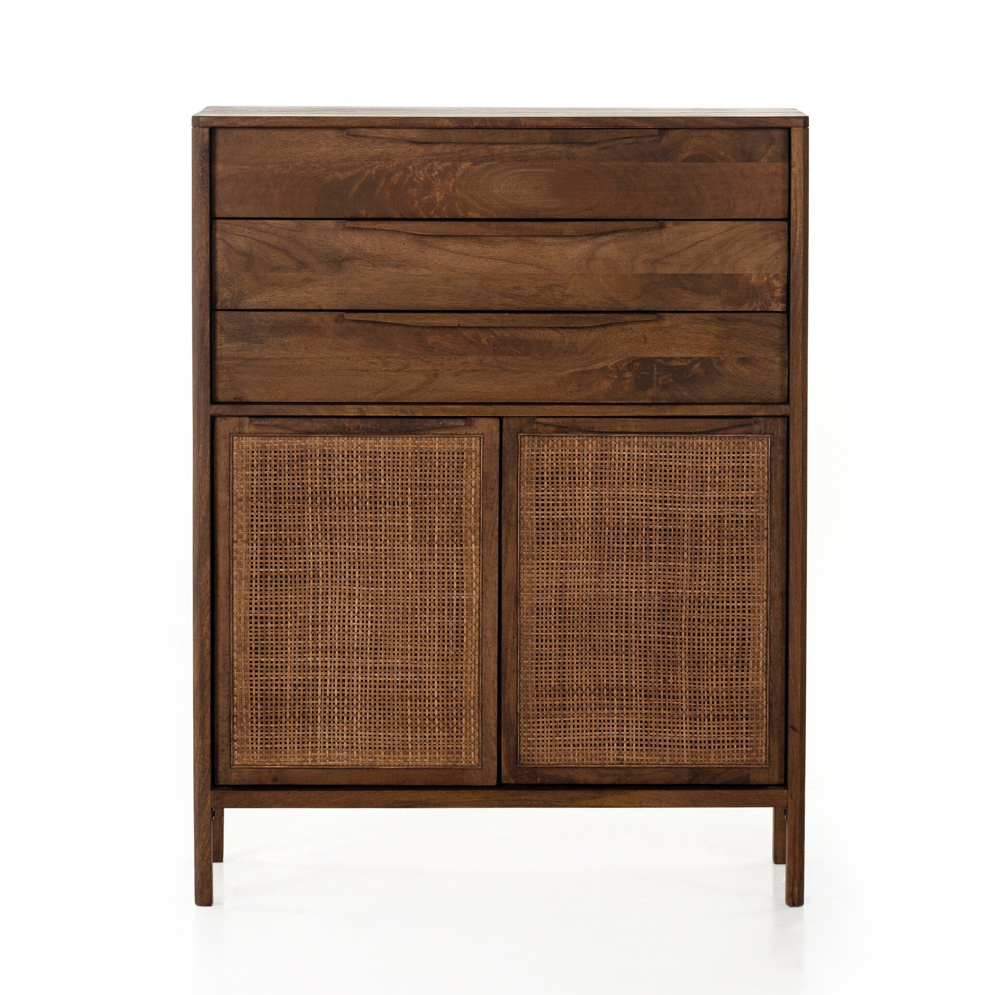 Sydney Tall Dresser - Brown Wash