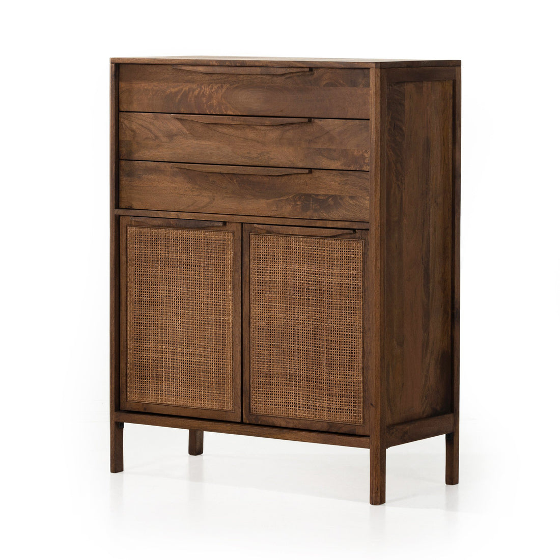 Sydney Tall Dresser - Brown Wash